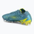 Încățăminte de fotbal New Balance Tekela Elite Low V5 FG metallic blue/alkaline green/team navy 3