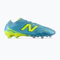 Încățăminte de fotbal New Balance Tekela Elite Low V5 FG metallic blue/alkaline green/team navy 2