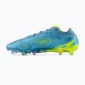 Încățăminte de fotbal New Balance Tekela Elite Low V5 FG metallic blue/alkaline green/team navy 3