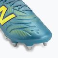 Încățăminte de fotbal New Balance Tekela Elite Low V5 SG metallic blue/alkaline green/team navy 7