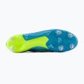 Încățăminte de fotbal New Balance Tekela Elite Low V5 SG metallic blue/alkaline green/team navy 3