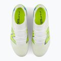 Încălțăminte de fotbal pentru copii New Balance Furon Team V9 FG white/alkaline green 6