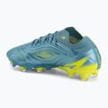 Încățăminte de fotbal New Balance Tekela Pro Low V5 FG metallic blue/alkaline green/Team Navy 3