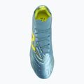 Încățăminte de fotbal New Balance Tekela Team Low V5 FG metallic blue/alkaline green/team navy 5