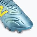Încățăminte de fotbal New Balance Tekela Team Low V5 FG metallic blue/alkaline green/team navy 7