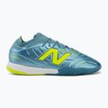 Încățăminte de fotbal New Balance Tekela Team Low V5 IN metallic blue/alkaline green/team navy 2