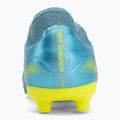 Încălțăminte de fotbal pentru copii New Balance Tekela Team V5 FG metallic blue/alkaline green 6