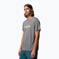 Tricou pentru bărbați Columbia Zero Rules Light Graphic Crew city grey/scripted peaks 4