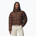 Geacă izolată pentru femei Columbia Puffect III Cropped tobacco