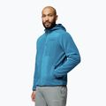 Bluză fleece pentru bărbați Columbia Pacific Arch 200 Hooded FZ Fleece Phoenix Blue 4