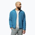 Bluză fleece pentru bărbați Columbia Pacific Arch 200 Hooded FZ Fleece Phoenix Blue 5