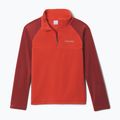 Bluză fleece pentru copii Columbia Glacial Half Zip super sonic/red oxide