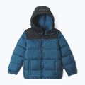 Geacă izolată pentru copii Columbia Puffect Hooded Phoenix Blue/Black