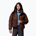 Geacă hibrid pentru femei Columbia Leadbetter Point II Sherpa Hybrid tobacco 5