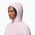 Bluză fleece pentru femei Columbia Pacific Arch 200 Hooded Full Zip Fleece mineral pink 8