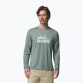 Longsleeve pentru bărbați Columbia Parsons Point LS Graphic Tee sedona sage heather framed peakscape