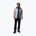 Geacă cu puf pentru bărbați Columbia Arctic Crest Down Hooded flint grey 2
