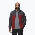 Bluză fleece pentru bărbați Columbia Steens Mountain Full Zip 2.0 Shark/Red Oxide 4
