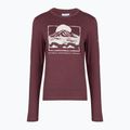 Longsleeve pentru femei Columbia Parsons Point LS Graphic Tee antique mauve heather/all terrain 6