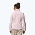 Bluză fleece pentru femei Columbia Fast Trek II powder pink 3