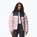 Geacă izolată pentru femei Columbia Puffect III Full Zip mineral pink/black 4