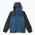 Geacă de ploaie pentru copii Columbia Rainy Trails III Fleece Lined phoenix blue/black