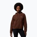 Bluză fleece pentru femei Columbia Timber Meadow MTR Fleece Hoodie tobacco