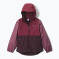 Geacă de ploaie pentru copii Columbia Rainy Trails III Fleece Lined moonvista/rich wine/antique mauve