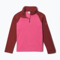 Bluză fleece pentru copii Columbia Glacial Fleece Half Zip nico/red oxide