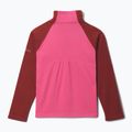 Bluză fleece pentru copii Columbia Glacial Fleece Half Zip nico/red oxide 2
