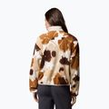 Bluză fleece pentru femei Columbia Sequoia Grove II Printed Half Zip camel brown ikatbloom 3