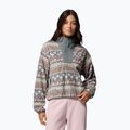 Bluză fleece pentru femei Columbia Sequoia Grove II Printed Half Zip Iron Wizard Island