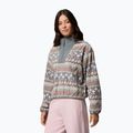Bluză fleece pentru femei Columbia Sequoia Grove II Printed Half Zip Iron Wizard Island 4