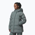 Geacă cu puf pentru femei Columbia Amaze Puff Mid Hooded sedona sage