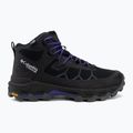 Încălțăminte de trekking pentru femei Columbia Peakfreak Titanum Outdry Mid black/purple quartz 2