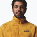 Bluză fleece pentru bărbați Columbia Timber Crest MTR Fleece Printed HZ squash/geomix tonal 5
