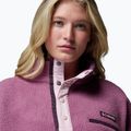 Bluză fleece pentru femei Columbia Helvetia II Cropped Half Snap Fleece antique mauve/mineral pink 5