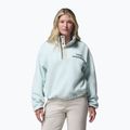 Bluză fleece pentru femei Columbia Helvetia II Cropped Half Snap Fleece tea light/dark stone
