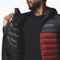 Geacă pentru bărbați Columbia Powder Lite II Hooded red oxide/shark 7