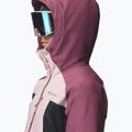 Geacă de schi pentru femei Columbia Snowy Summit Ins mineral pink/black/antique mauve x dye 7