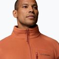 Bluză fleece pentru bărbați Columbia Fast Trek III Half Zip Teak Brown 5