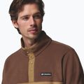 Bluză fleece pentru bărbați Columbia Steens Mountain Half Snap II tobacco/delta 5