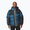 Geacă izolată pentru bărbați Columbia Pike Lake II Hooded phoenix blue/black 5