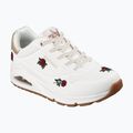 Încălțăminte pentru femei SKECHERS Uno Champagne & Roses white