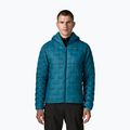 Geacă izolată pentru bărbați Patagonia Micro Puff Hoody glacial blue
