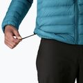 Geacă cu puf pentru bărbați Patagonia Down Sweater Hoody glacial blue 7