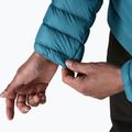 Geacă cu puf pentru bărbați Patagonia Down Sweater Hoody glacial blue 8