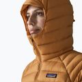 Geacă cu puf pentru femei Patagonia Down Sweater Hoody cinnamon brown 6