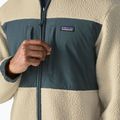 Bluză fleece pentru bărbați Patagonia Retro Pile Patch pelican 5