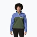 Bluză fleece pentru femei Patagonia Lightweight Synchilla Snap-T Pullover canopy green